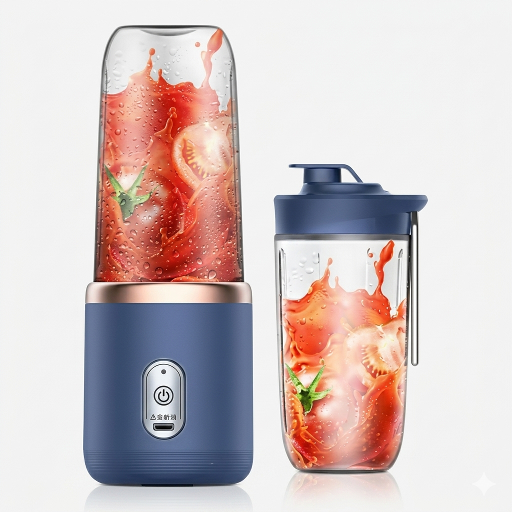 Portable Rechargeable Blender & Fruit Juicer