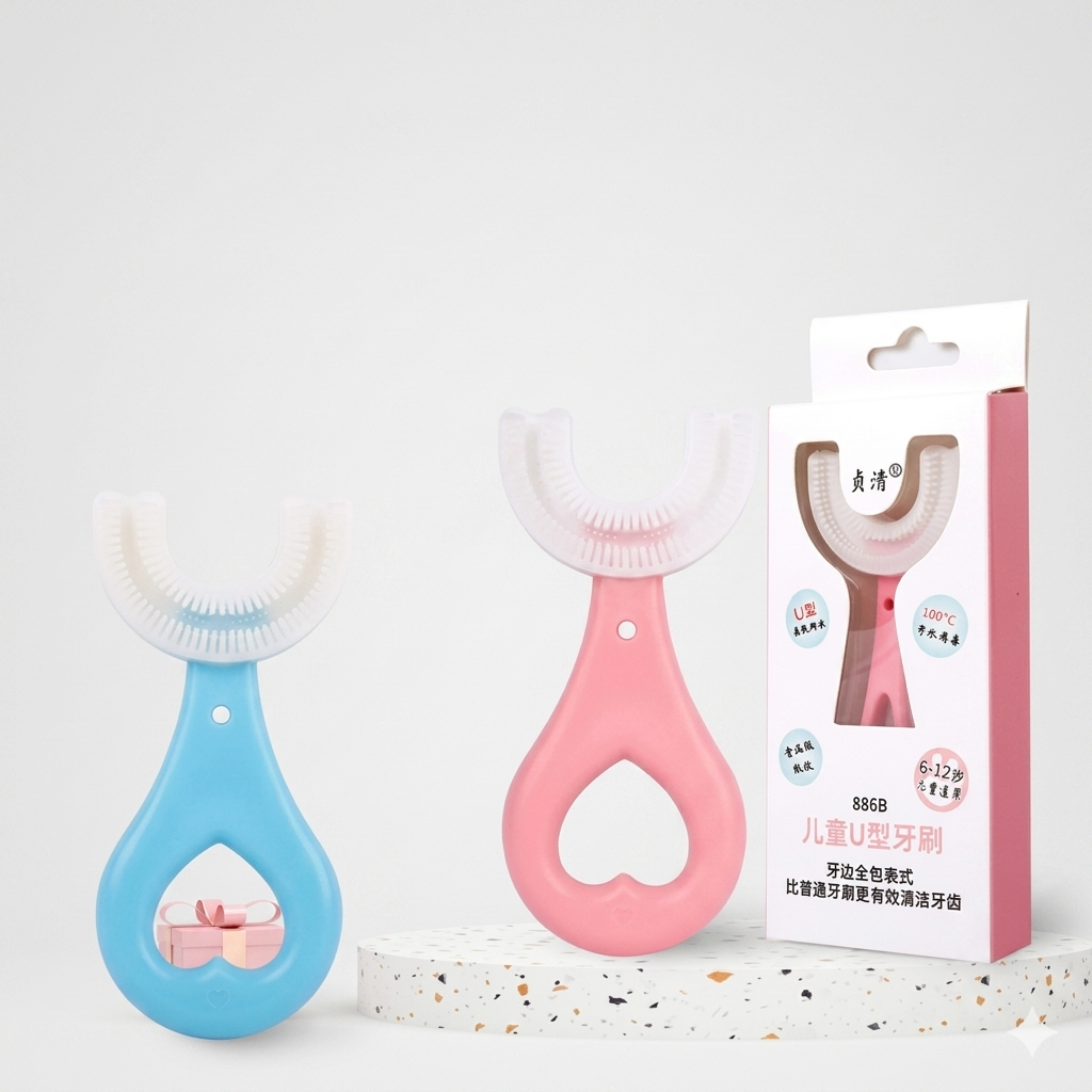 Baby 360 U-shaped Toothbrush (2 items)