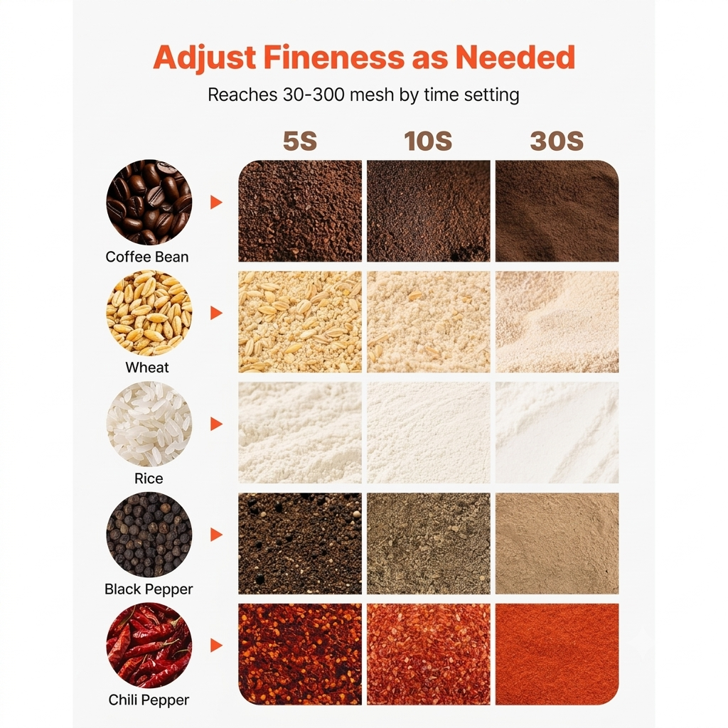Commercial Grain Grinder – 150g