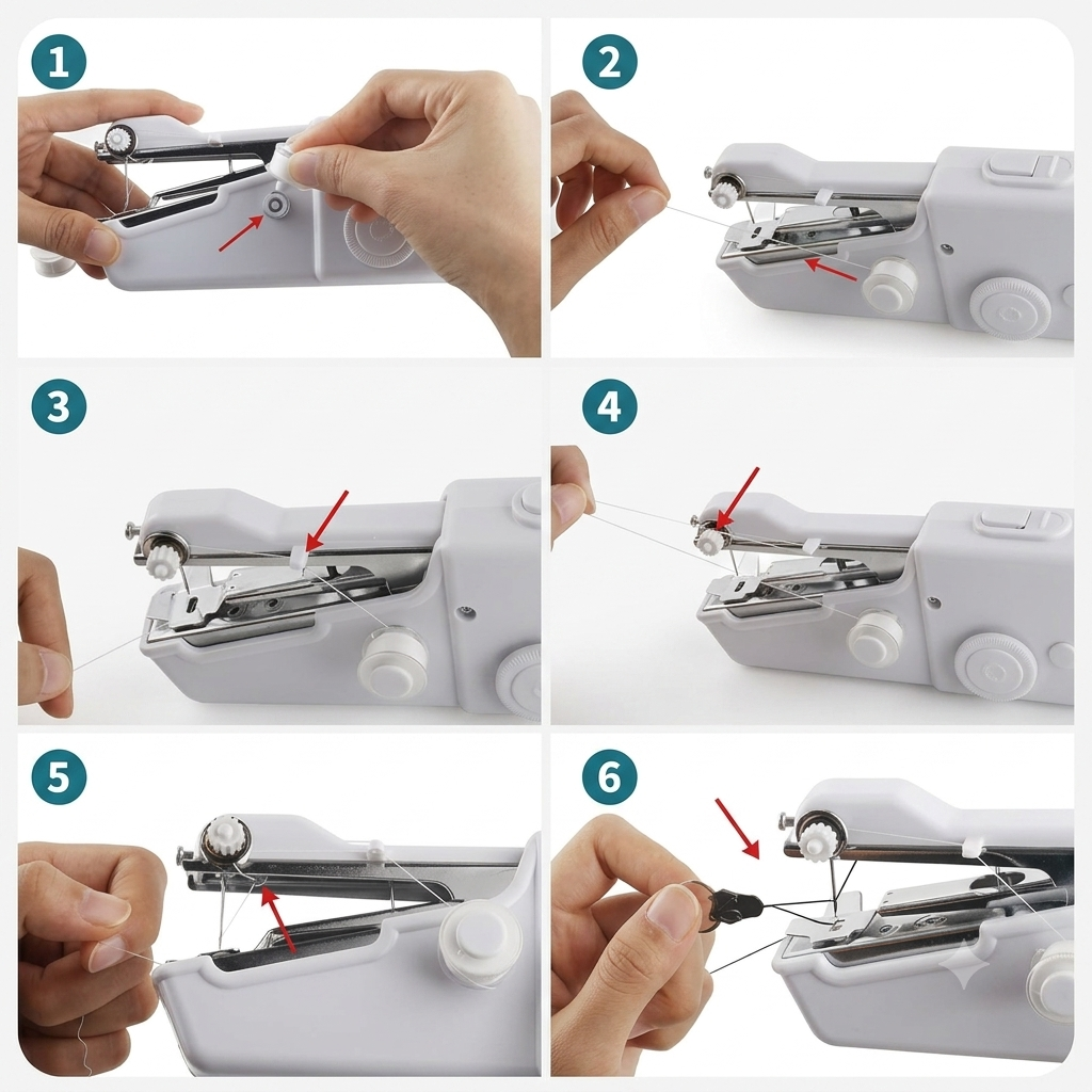 Portable Handheld Pocket Sewing Machine