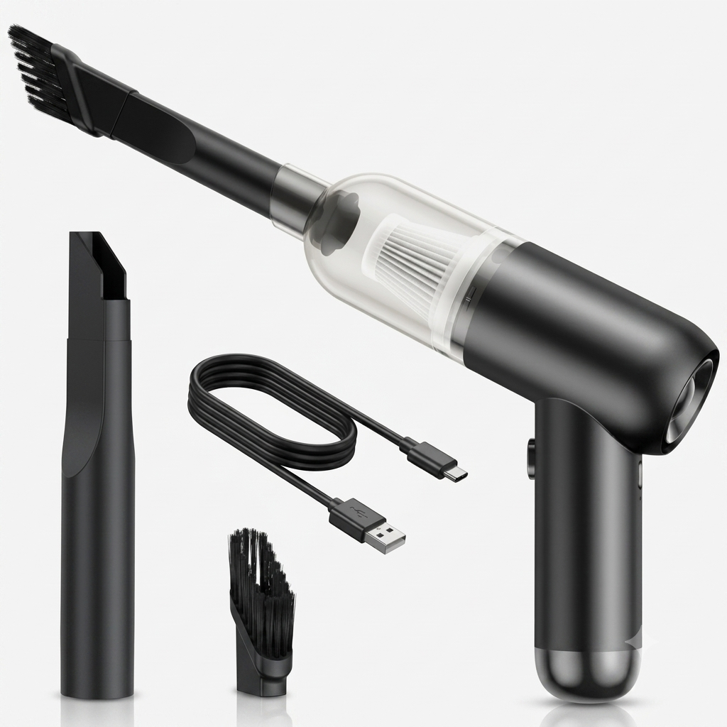 Portable Wireless Car Vacuum Cleaner