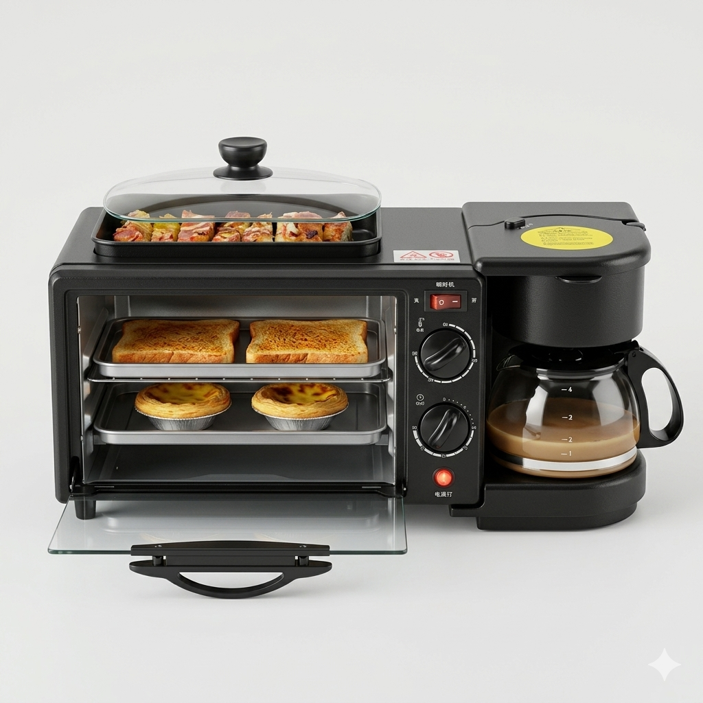 3 in 1 Electric Easy Breakfast Maker
