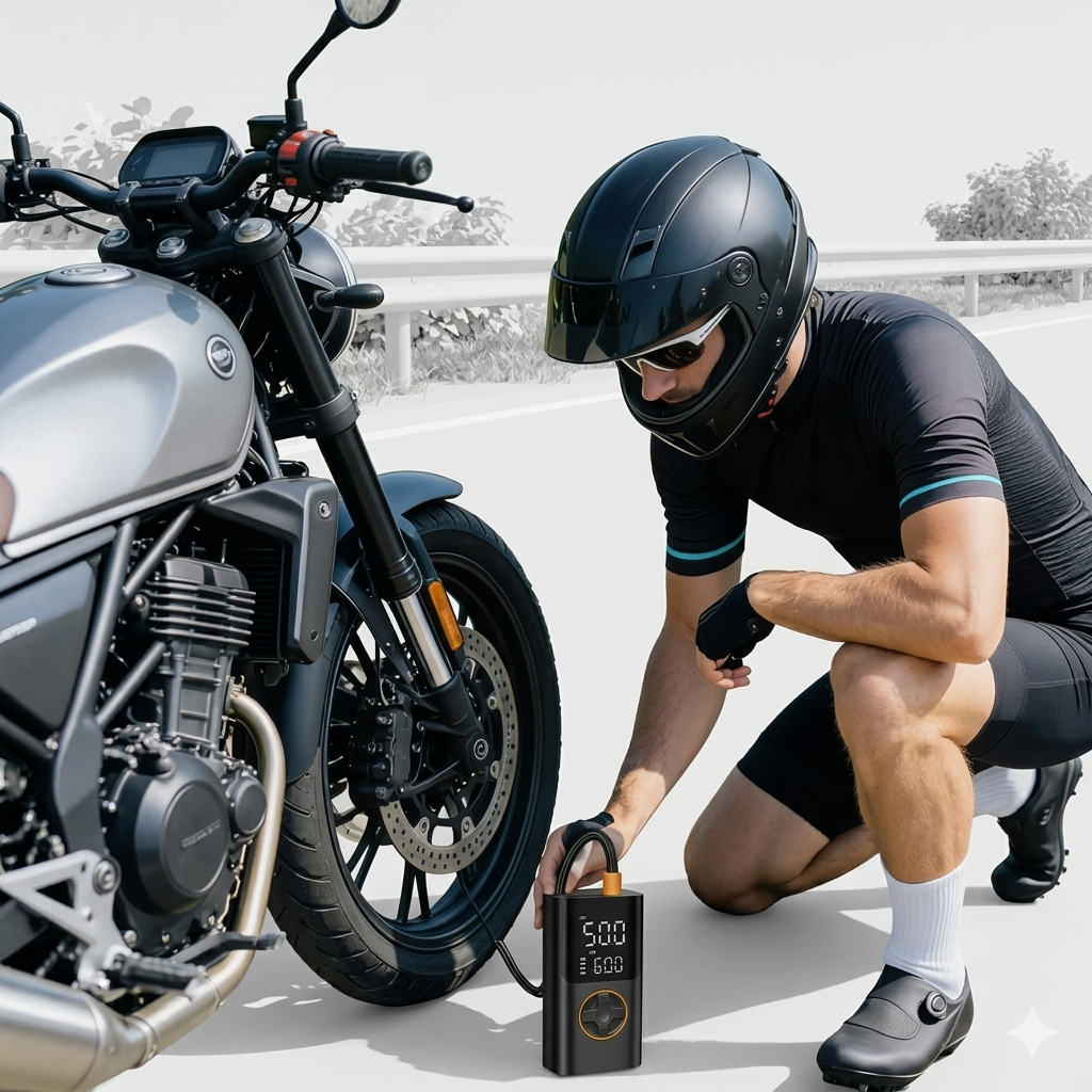 Portable Rechargeable Car Tyre Inflator