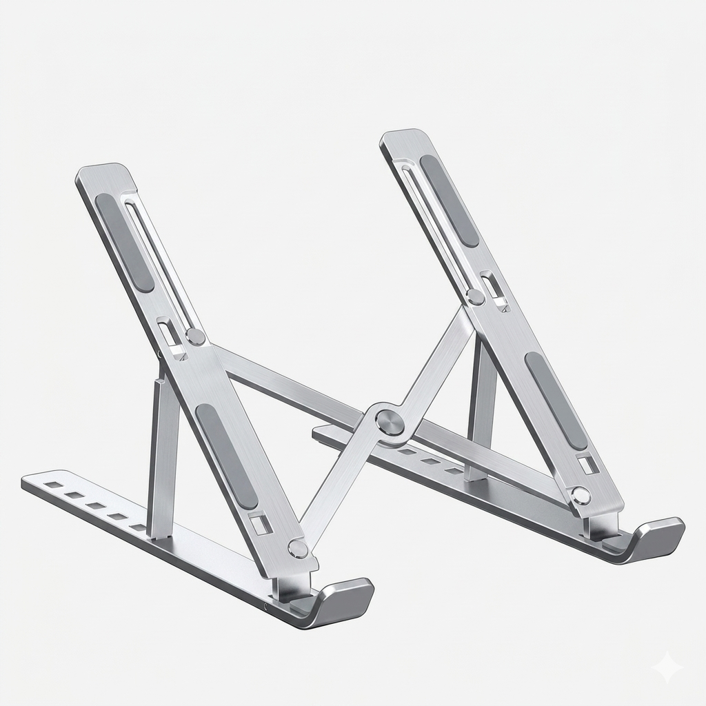 Ergonomic Foldable Aluminum Laptop Stand