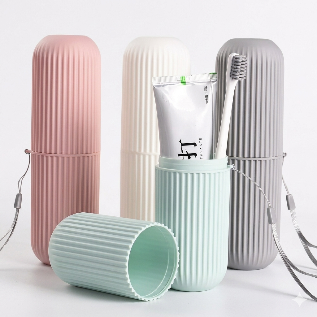 Toothbrush & Toothpaste Holder