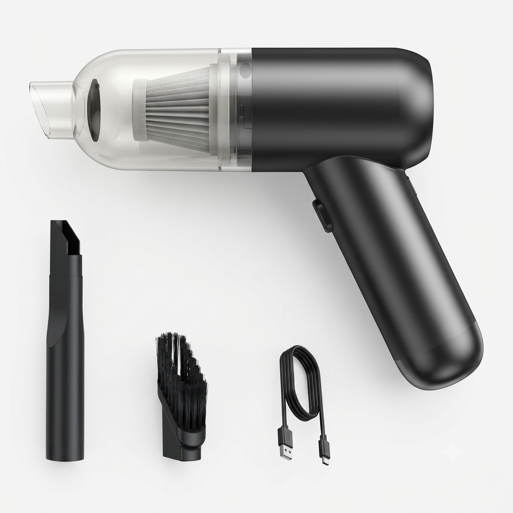 Portable Wireless Car Vacuum Cleaner