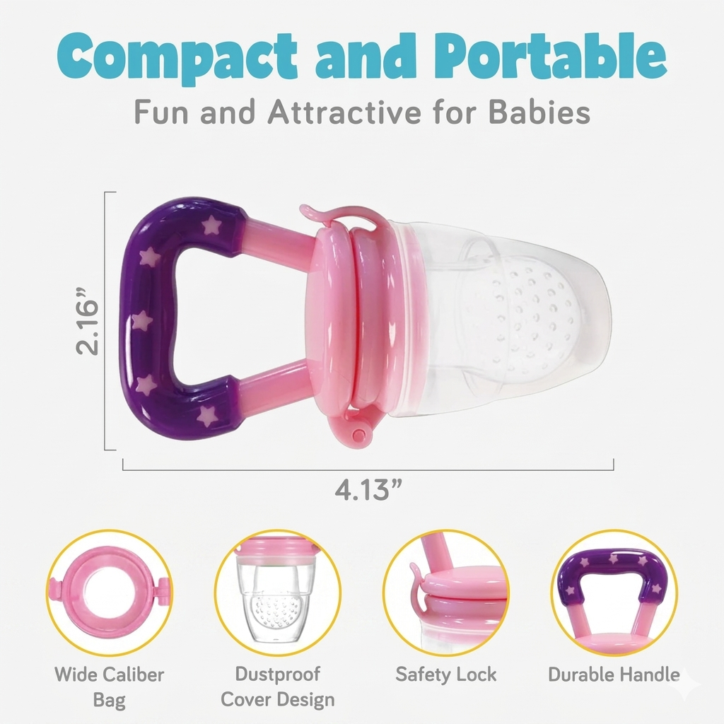 Baby Fruit Feeder Pacifier (2 items)