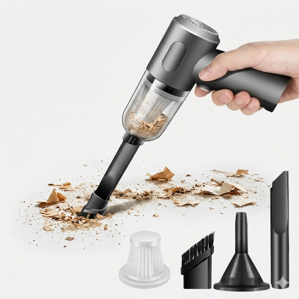 Portable Mini Car Vacuum Cleaner