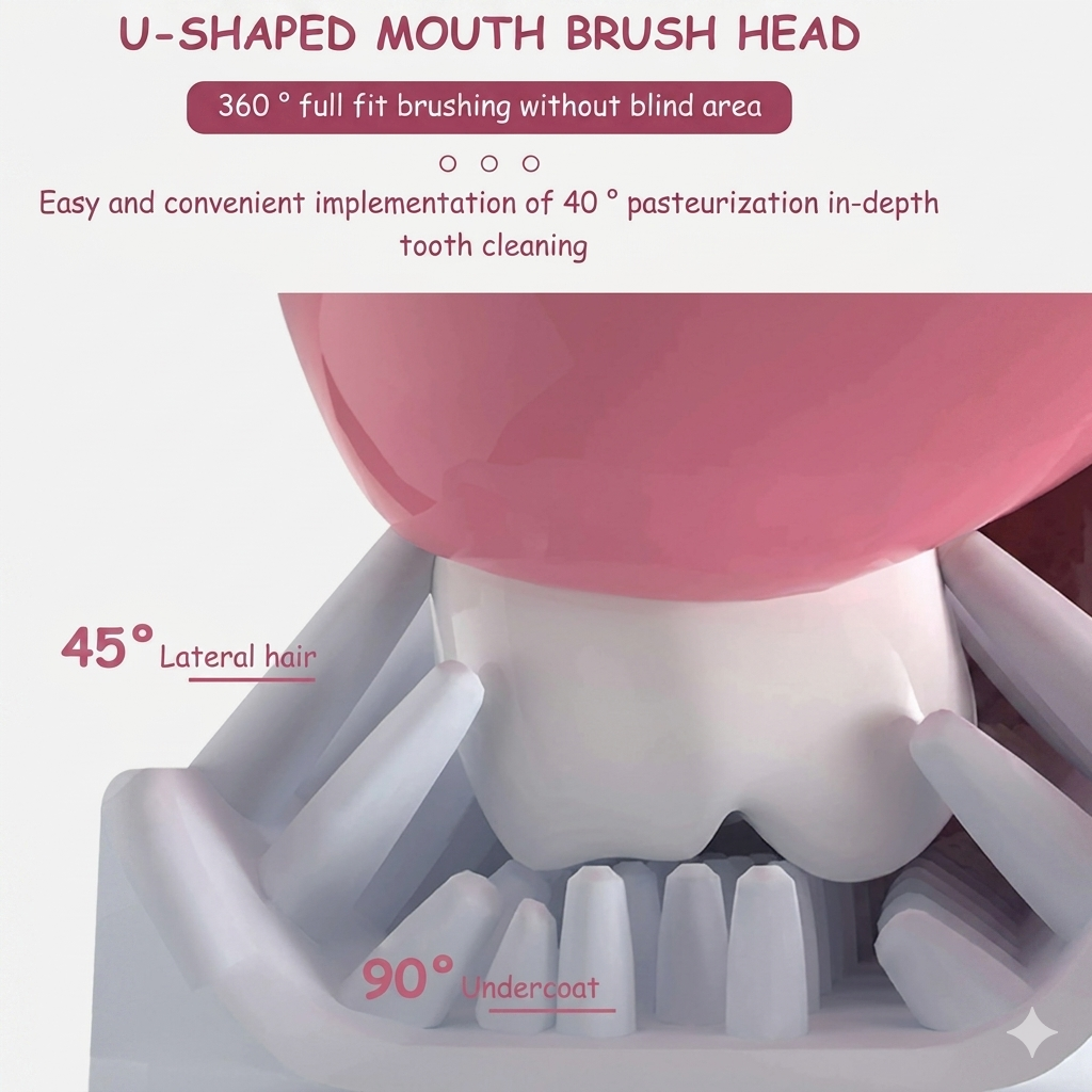 Baby 360 U-shaped Toothbrush (Pack of 2)