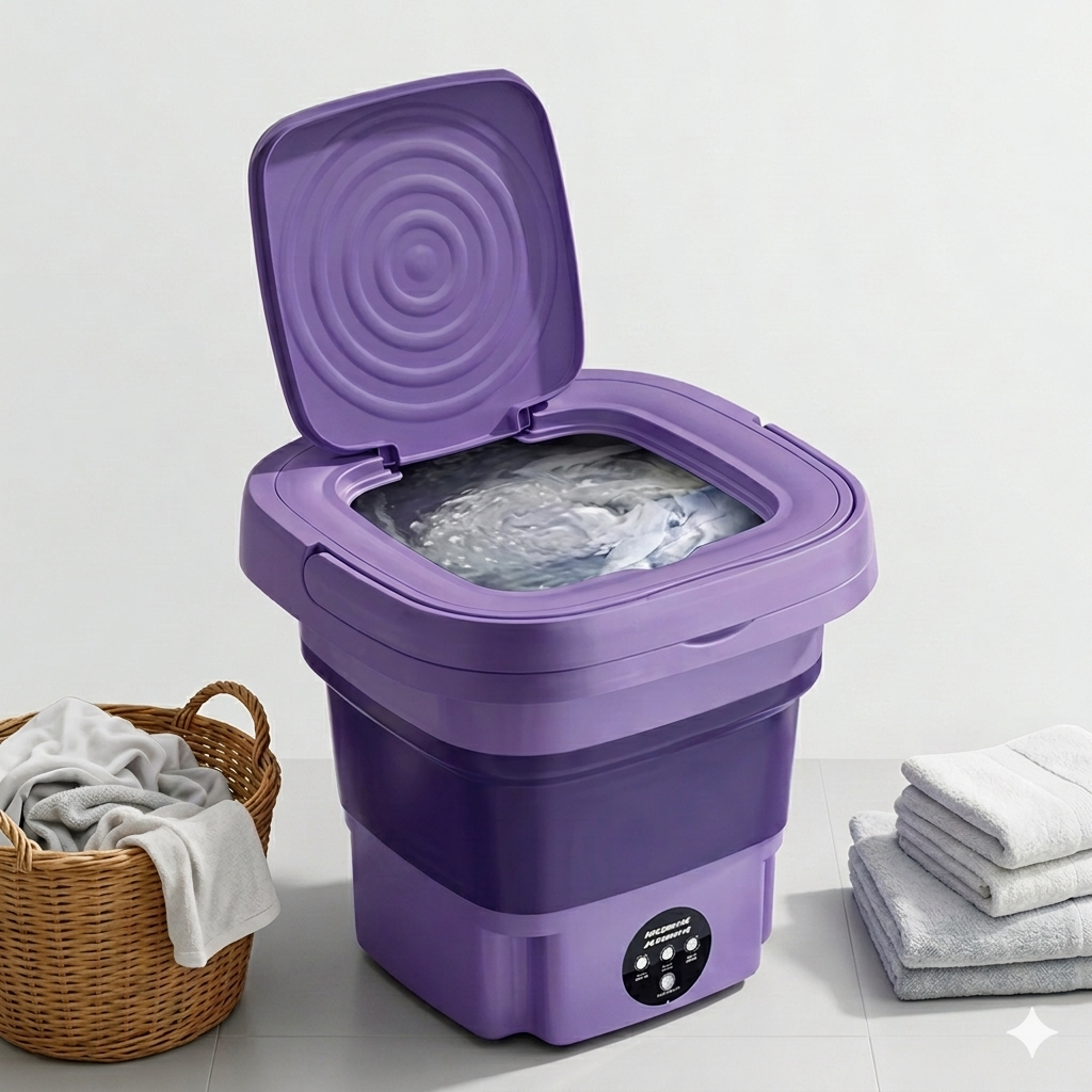 Foldable Mini Portable Washing Machine