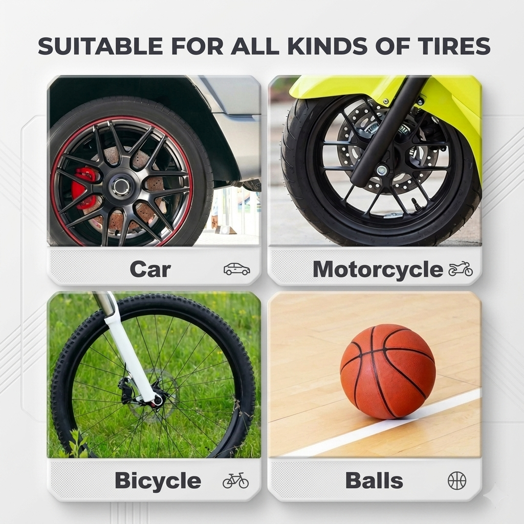 Portable Rechargeable Car Tyre Inflator