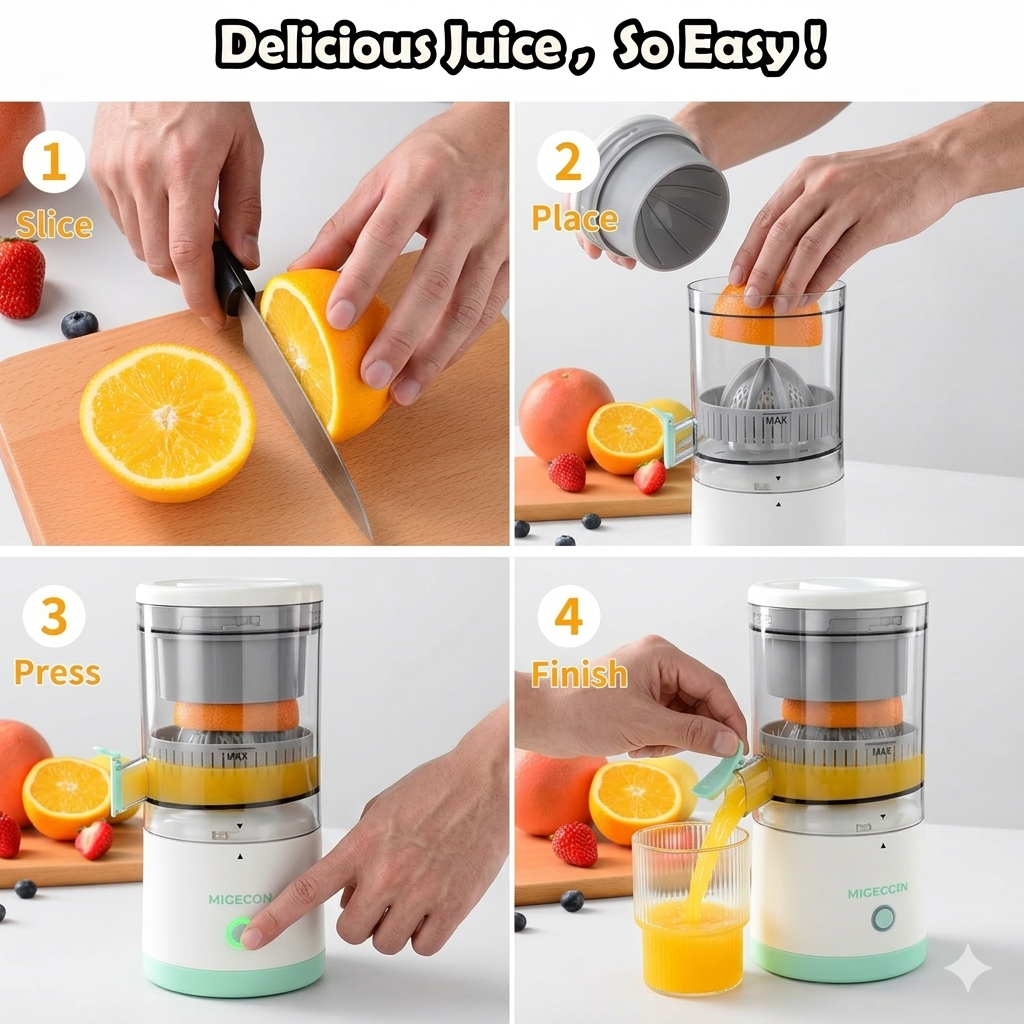 Portable Citrus Juicer