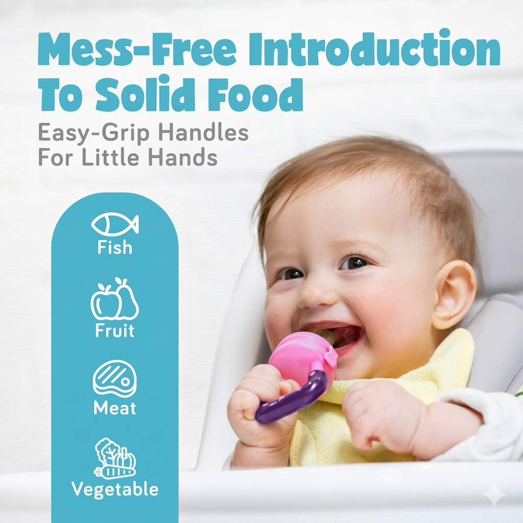 Baby Fruit Feeder Pacifier (2 items)
