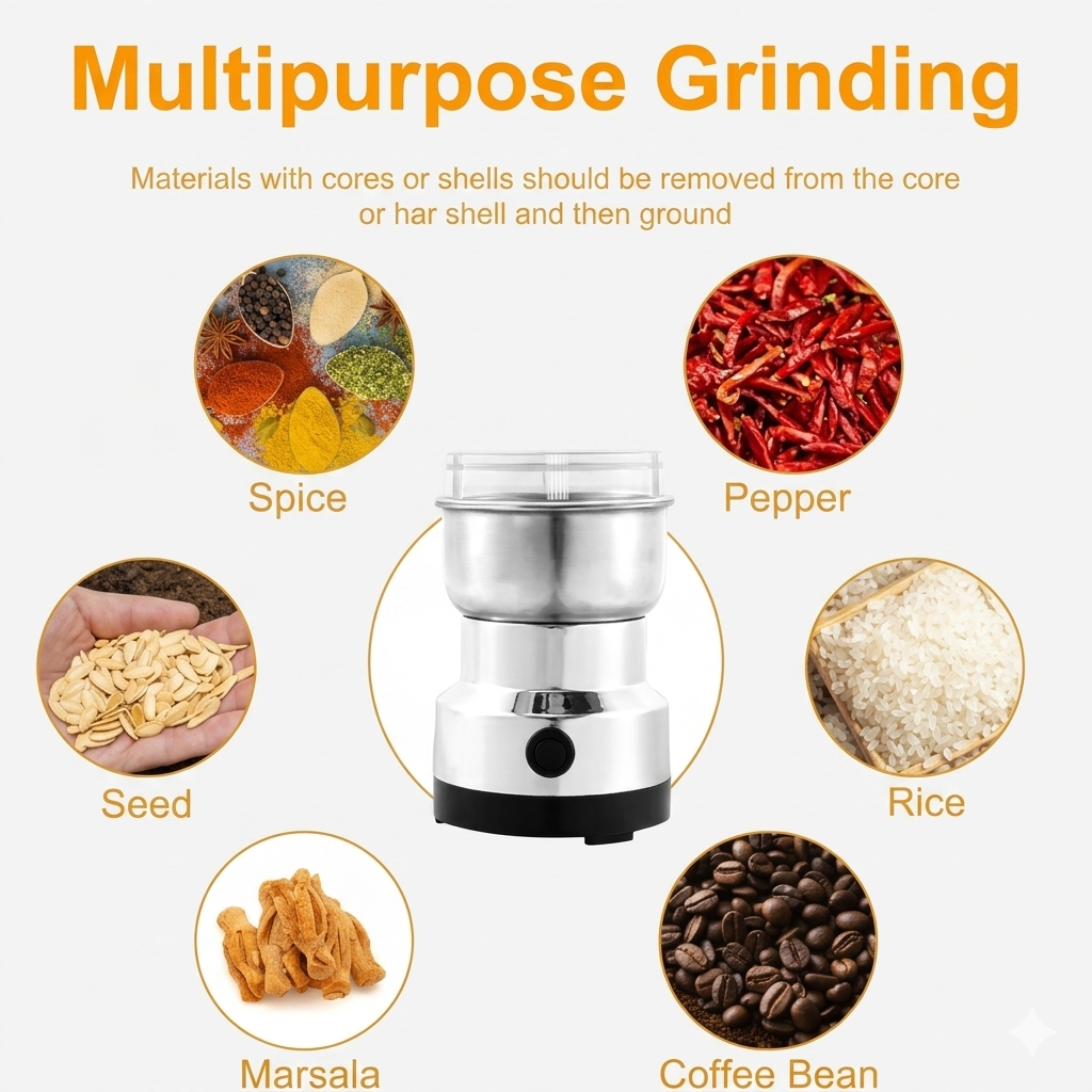 Multipurpose Electric Spices Grinder