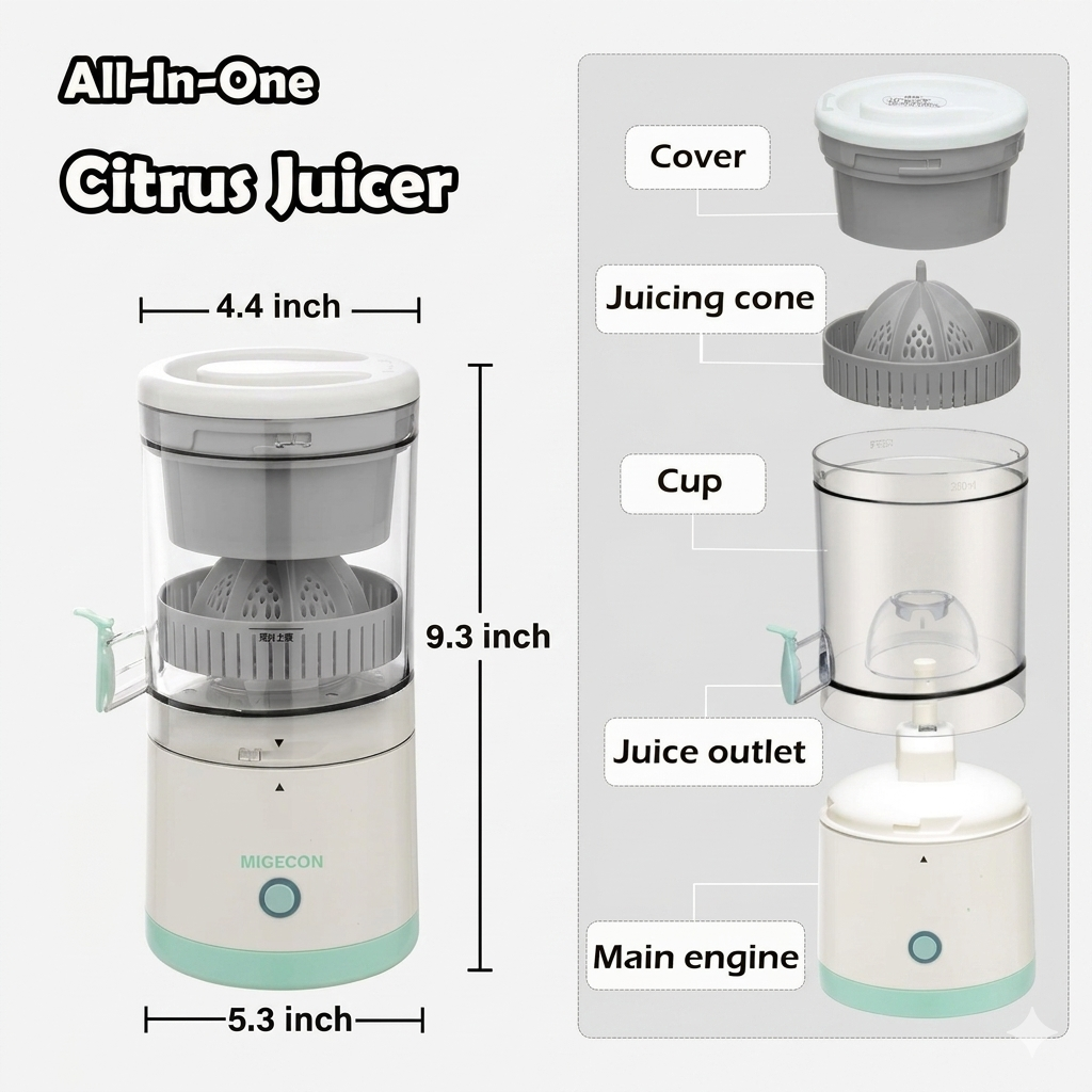 Portable Citrus Juicer
