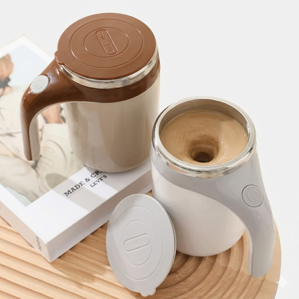 Automatic Self Stirring Cup and Mug