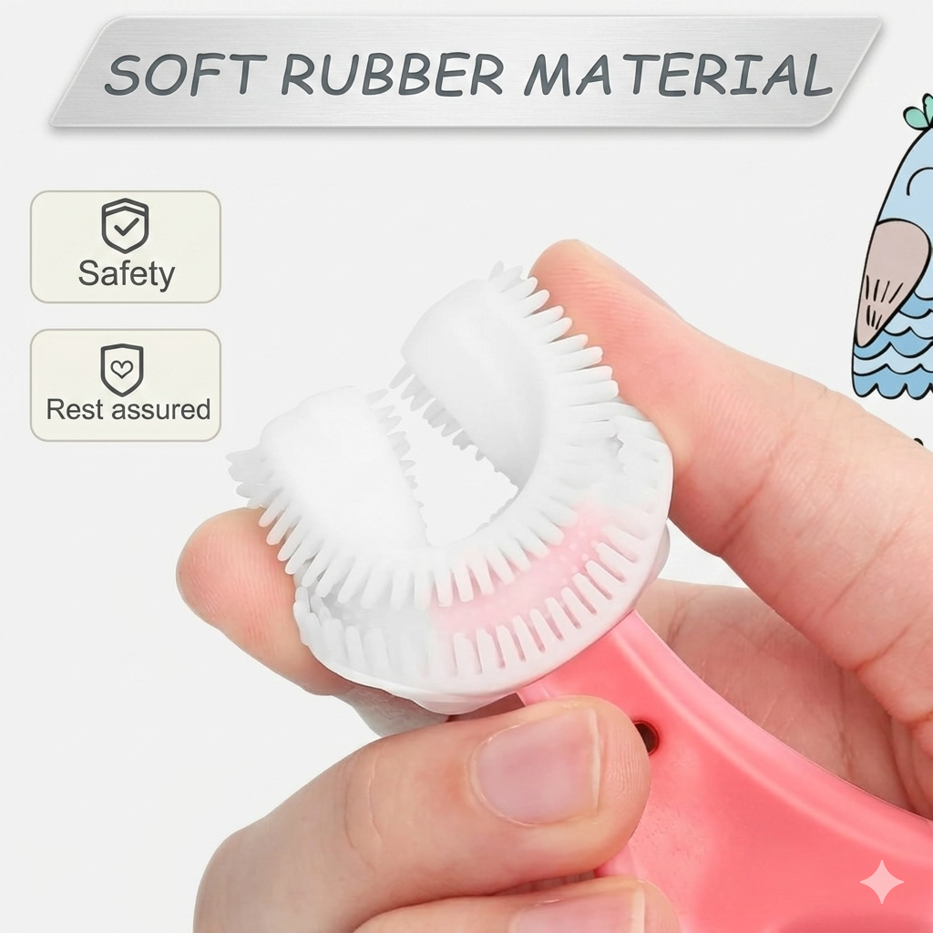 Baby 360 U-shaped Toothbrush (Pack of 2)